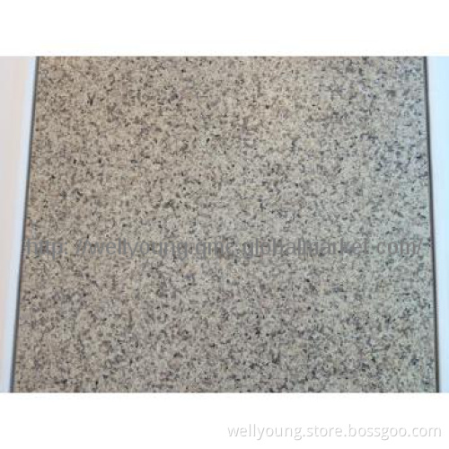 Stone look exterior wall panel